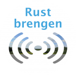 Rust brengen rond tekst